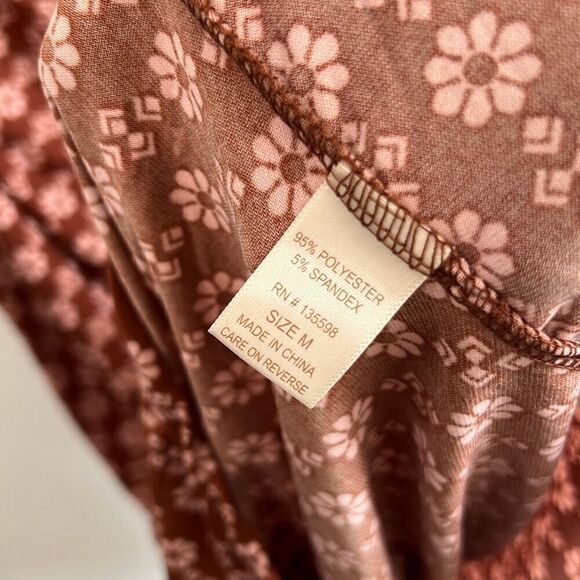 3rd and malt retro patterned long sleeve dress - Picture 5 of 7